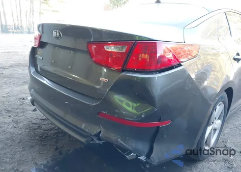 2014 Kia Optima Lx z USA, uszkodzony, nr VIN 5XXGM4A77EG311761